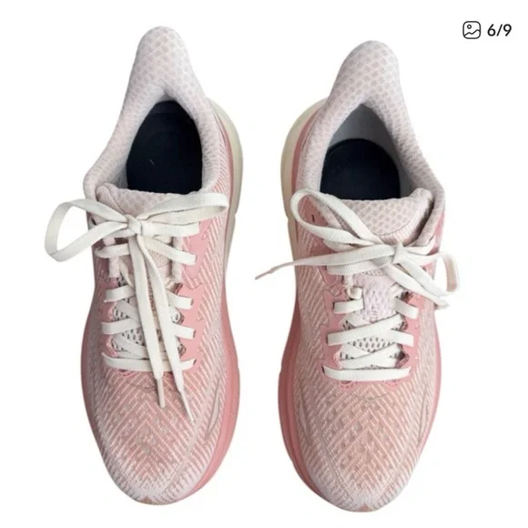 Hoka Women's Sandstone/Cream Running Shoes - Picture 2 of 10